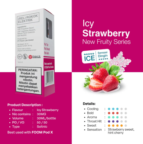 FOOM ICY STRAWBERRY